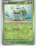 Bulbasaur Reverse Holo Common SV: Scarlet & Violet 151 001/165 NM