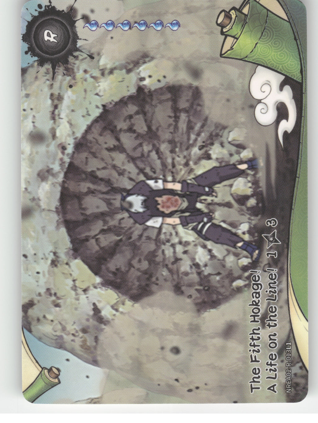 The Fifth Hokage! A Life On The Line!\n1/3 Base R Earth Scroll Series 2 013L1 NM front