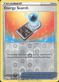 Energy Search Reverse Holo Common SWSH: Crown Zenith 128/159 NM