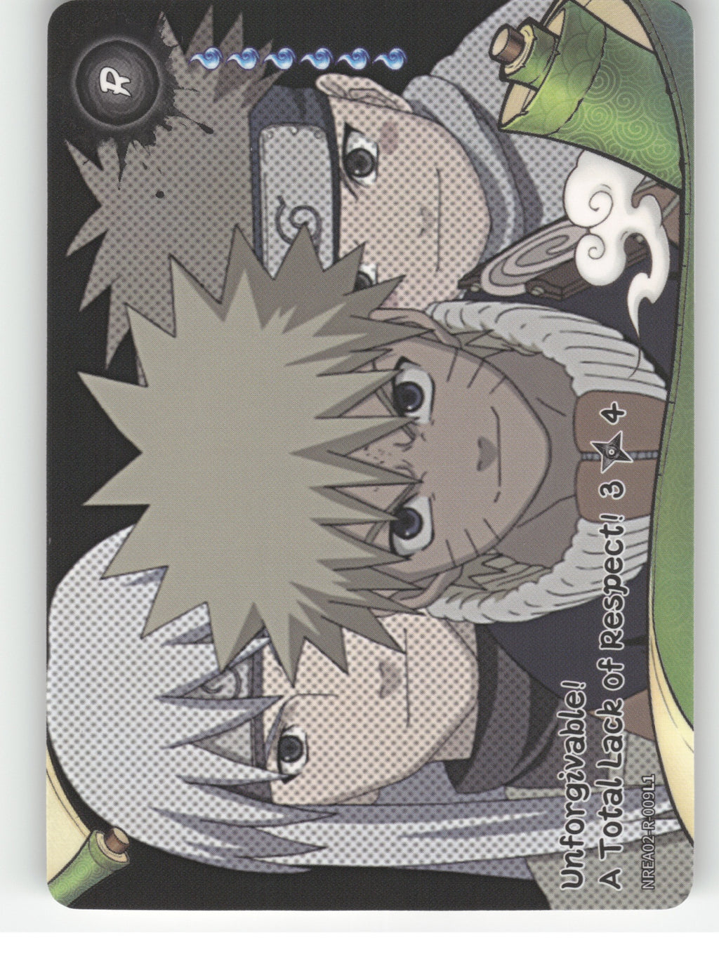 Unforgivable! A Total Lack Of Respect!\n3/4 Base R Earth Scroll Series 2 009L1 N front