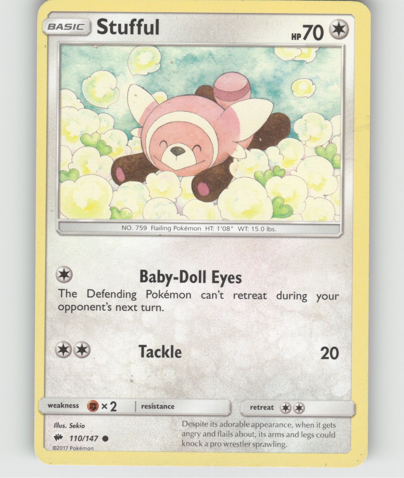 Stufful Common SM - Burning Shadows 110/147 NM