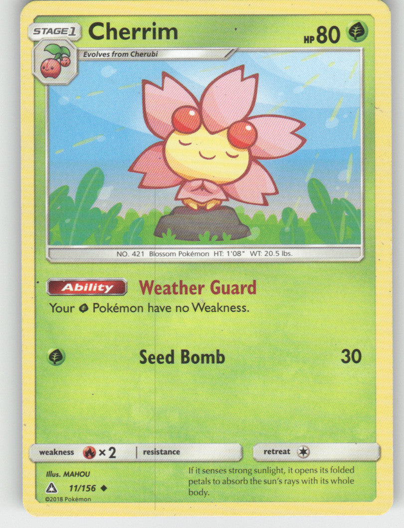 Cherrim Uncommon SM - Ultra Prism 11/156 NM