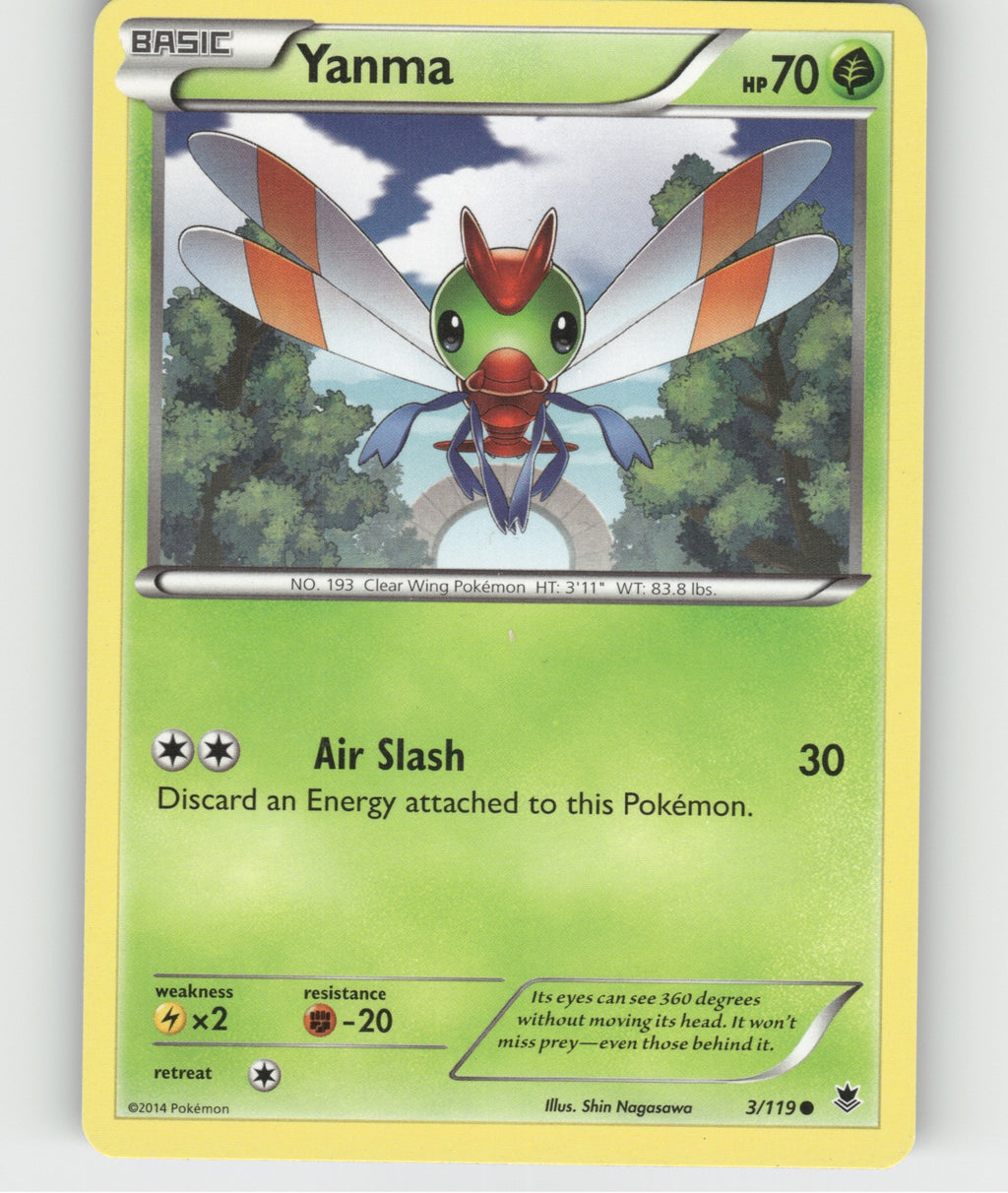 Yanma Common XY - Phantom Forces 3/119 NM