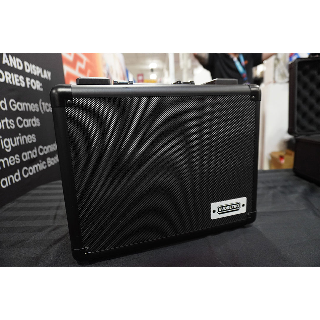 EVORETRO Aluminum Graded Card Storage Box, TSA Lock