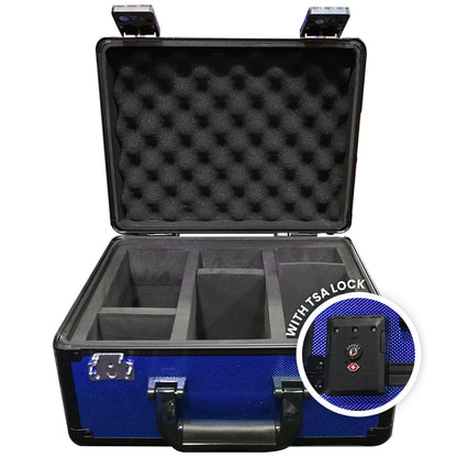 EVORETRO Aluminum Graded Card Storage Box, TSA Lock