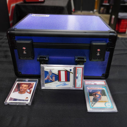 EVORETRO Aluminum Graded Card Storage Box, TSA Lock