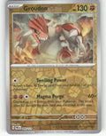 Groudon Reverse Holo Rare SV: Prismatic Evolutions 049/131 NM