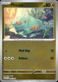 Phanpy Reverse Holo Common ME04: Chaos Rising 044/086 NM
