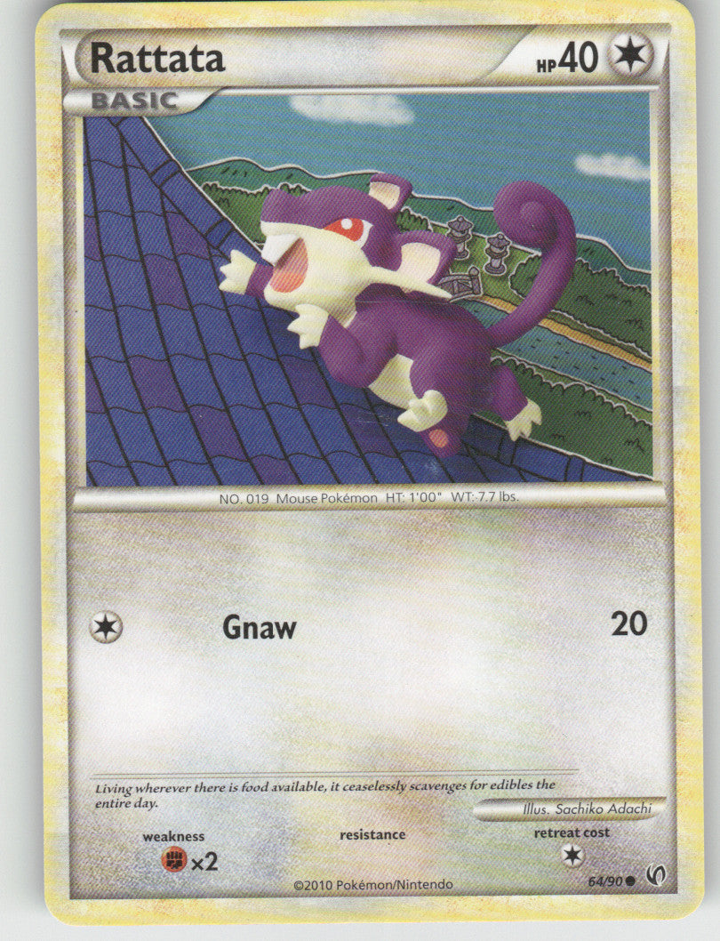 Rattata Common Undaunted 64/90 NM