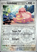 Lickitung Reverse Holo Common SV05: Temporal Forces 124/162 NM