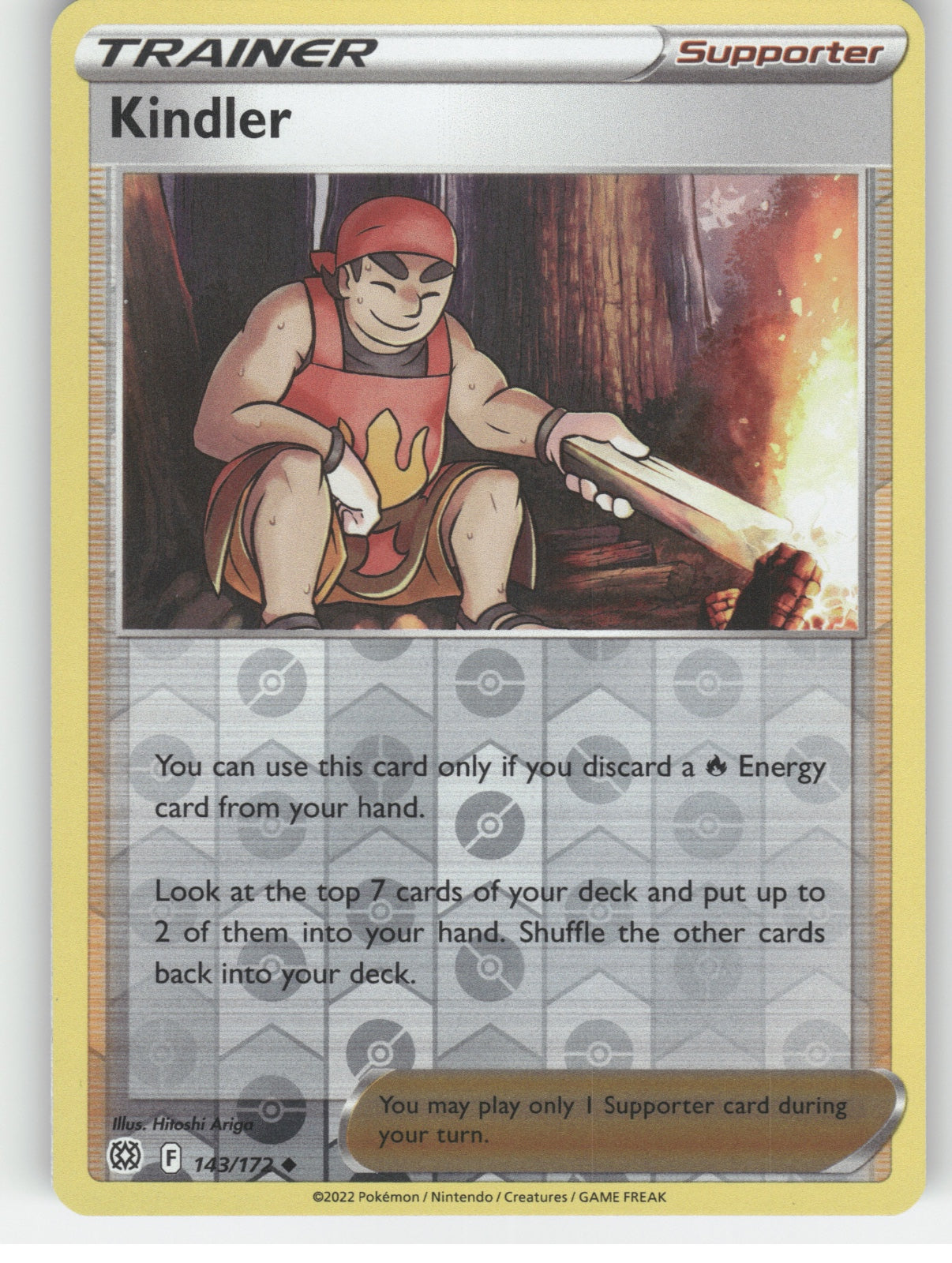 Kindler Reverse Holo Uncommon SWSH09: Brilliant Stars 143/172 NM