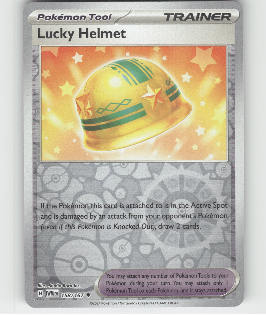 Lucky Helmet Uncommon SV06: Twilight Masquerade 158/167 NM