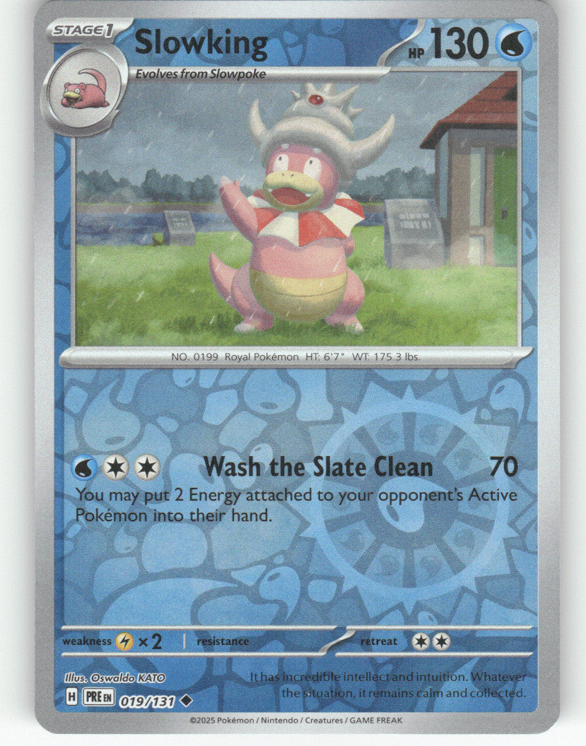 Slowking Reverse Holo Uncommon SV: Prismatic Evolutions 019/131 NM