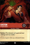 Gaston - Arrogant Hunter Cold Foil Common The First Chapter 110/204 NM