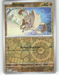 Mankey Reverse Holo Common SV01: Scarlet & Violet Base Set 107/198 NM
