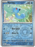 Horsea Reverse Holo Common SV: Scarlet & Violet 151 116/165 NM