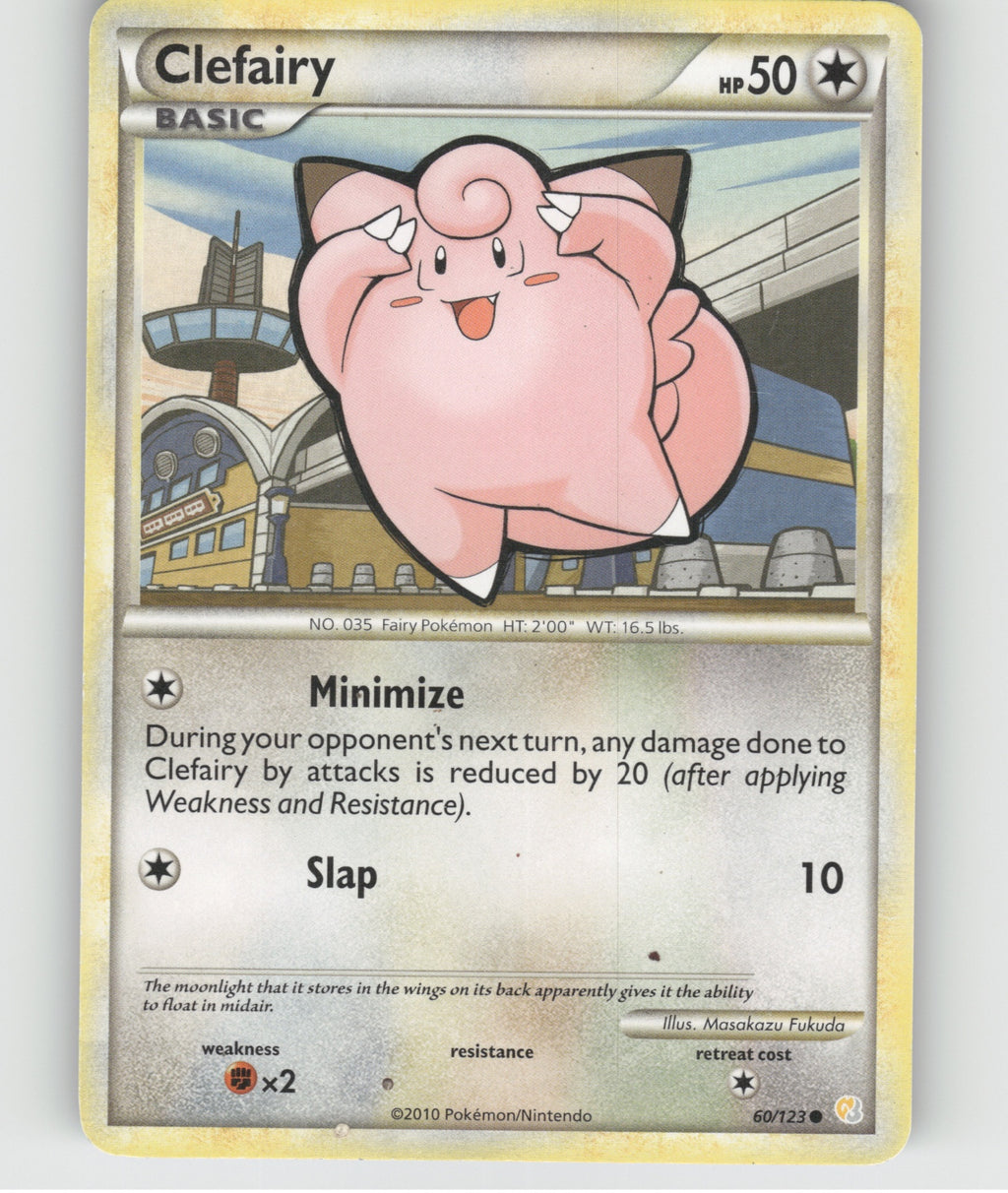 Clefairy Common HeartGold SoulSilver 60/123 NM