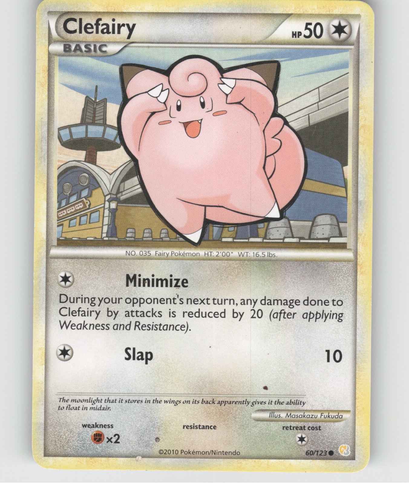 Clefairy Common HeartGold SoulSilver 60/123 NM