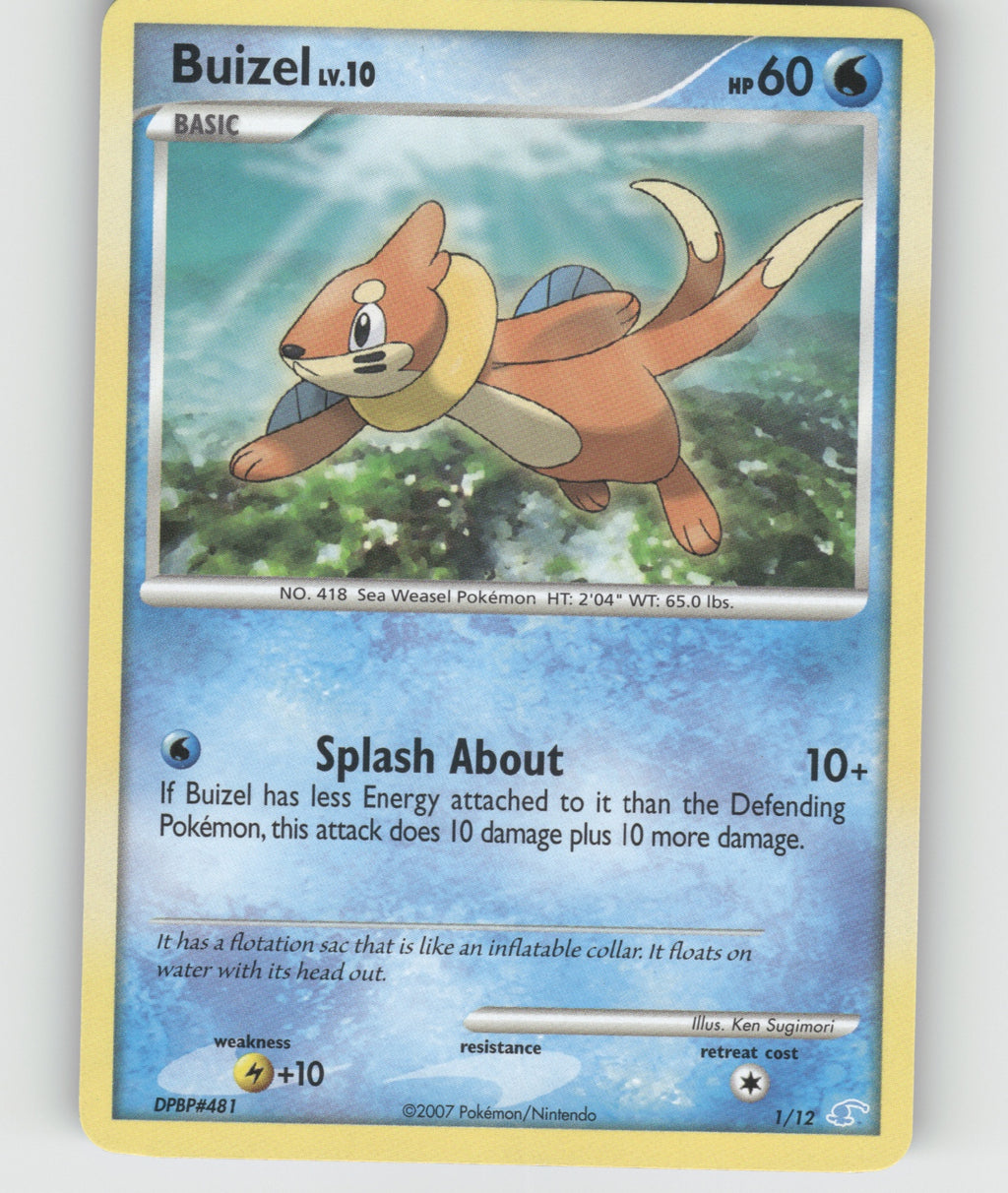 Buizel Common DP Trainer Kit: Manaphy & Lucario 1/12 NM