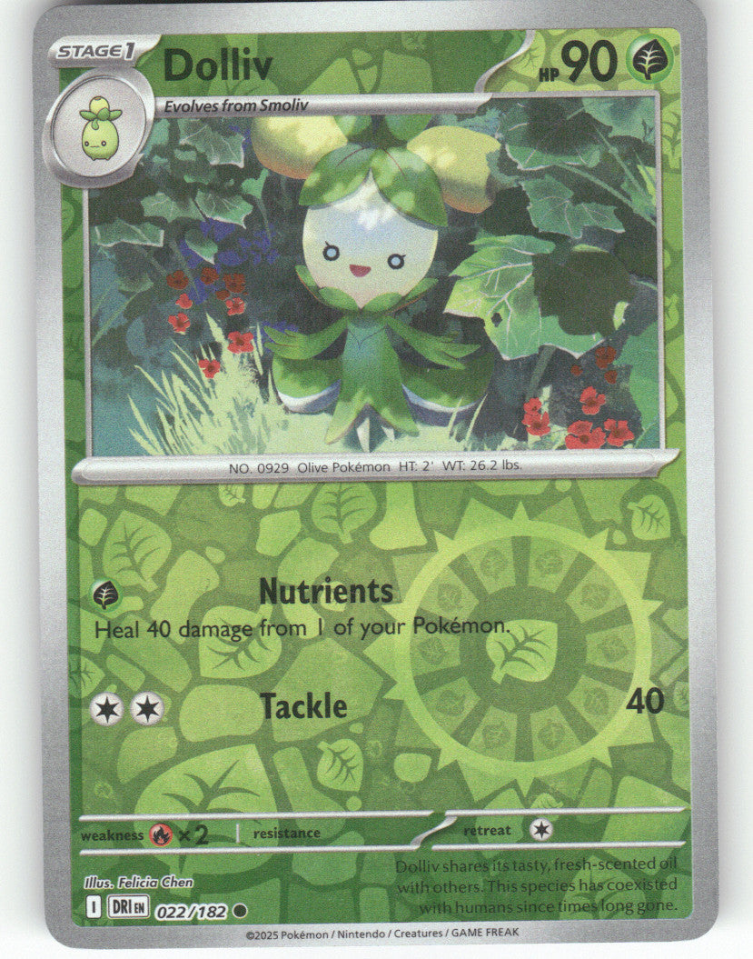 Dolliv Reverse Holo Common SV10: Destined Rivals 022/182 NM