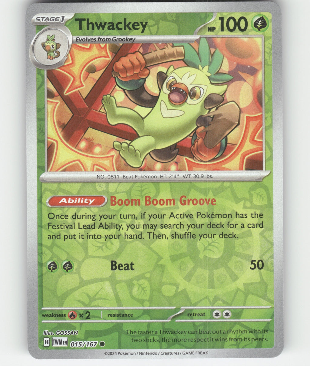 Thwackey Common SV06: Twilight Masquerade 015/167 NM