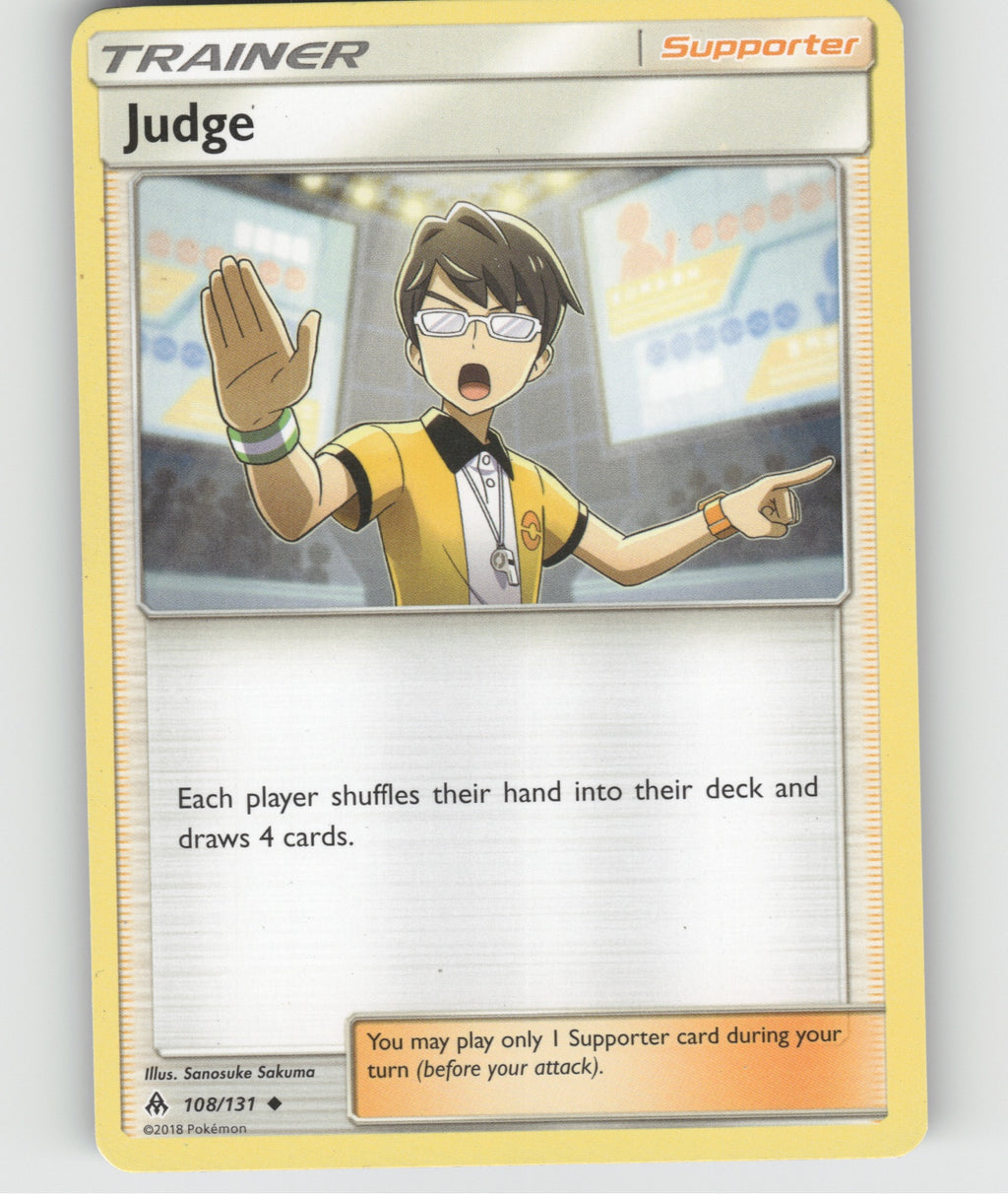 Judge Uncommon SM - Forbidden Light 108/131 NM