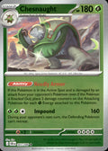 Chesnaught Reverse Holo Rare ME04: Chaos Rising 007/086 NM