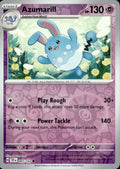 Azumarill Reverse Holo Common SV05: Temporal Forces 065/162 NM