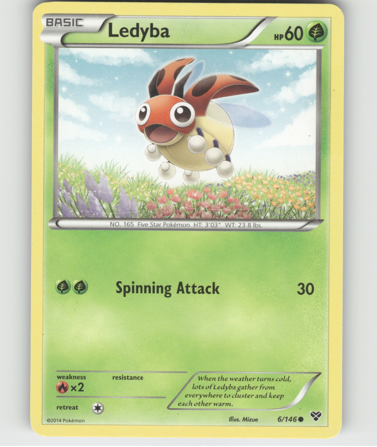 Ledyba Common SV07: Stellar Crown 002/142 LP