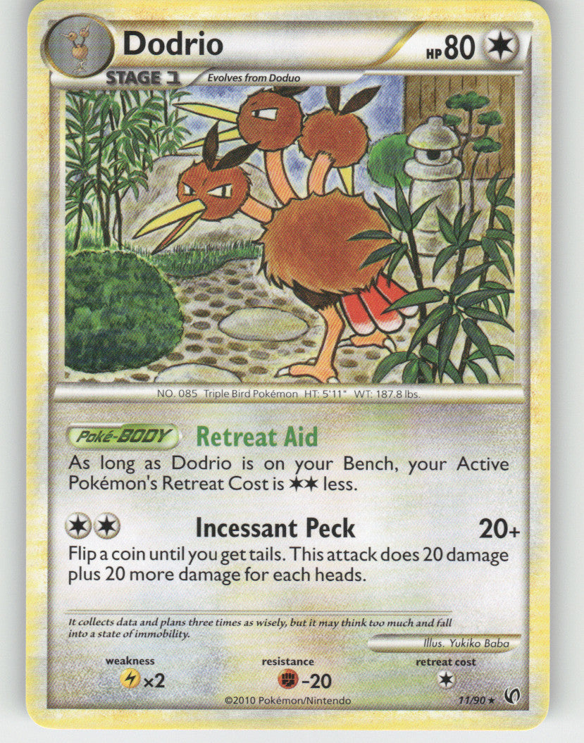 Dodrio Rare Undaunted 11/90 NM