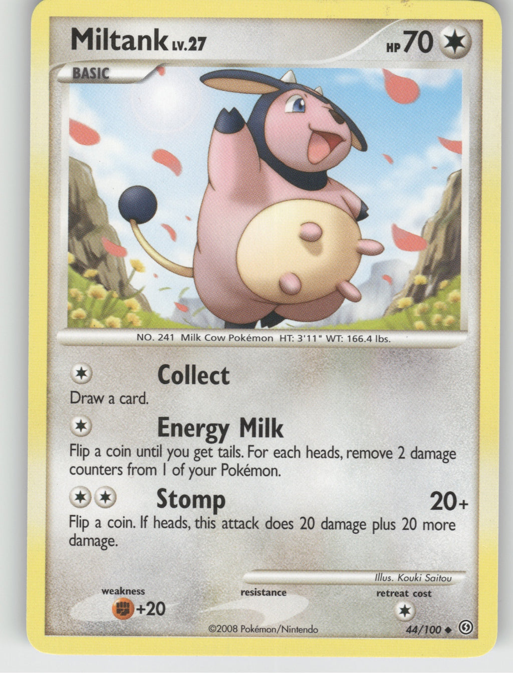 Miltank Uncommon Stormfront 44/100 NM