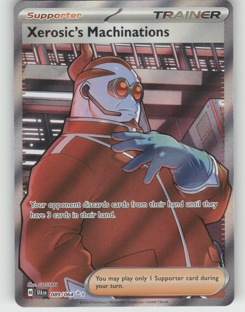 Xerosic's Machinations Holo Ultra Rare SV: Shrouded Fable 089/064 NM