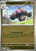 Claydol Reverse Holo Uncommon ME04: Chaos Rising 047/086 NM