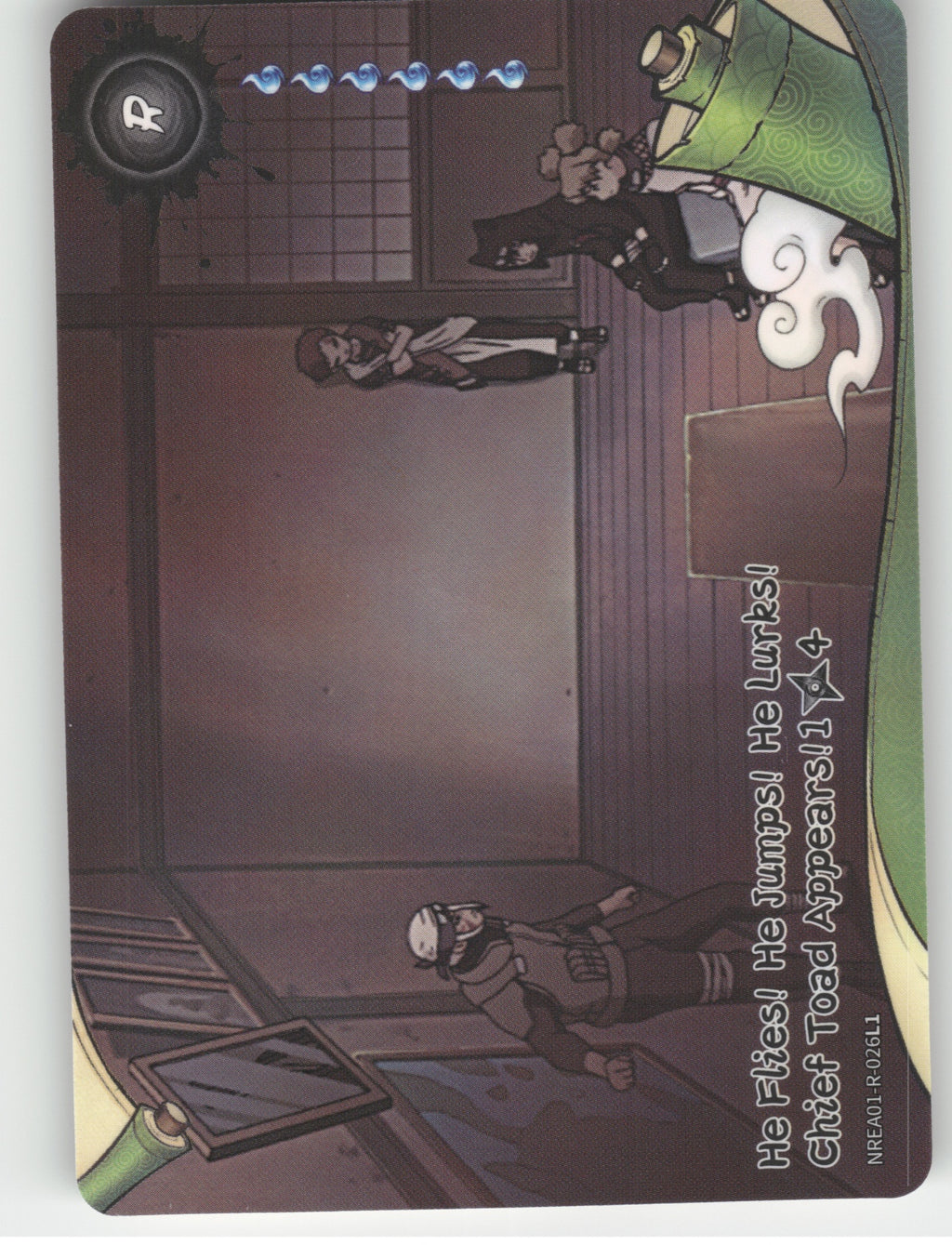 He Flies! He Jumps! He Lurks! Chief Toad Appears!\n1/4 Base R Earth Scroll Series 1 026L1 NM