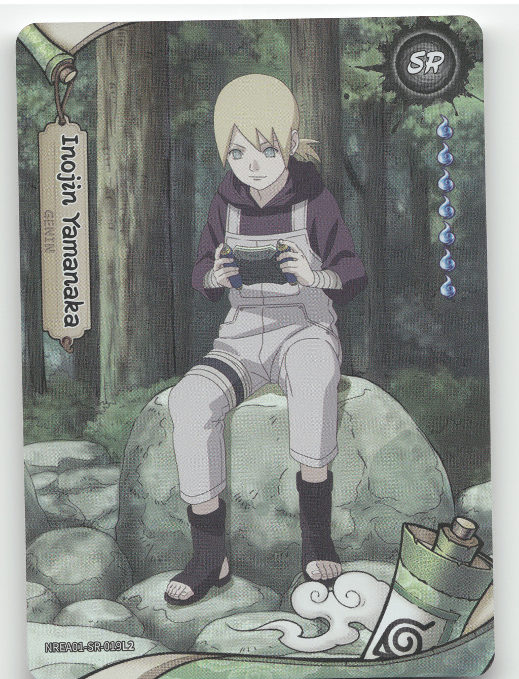 Inojin Yamanaka Base SR Earth Scroll Series 1 019L2 NM front