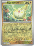 Togedemaru Reverse Holo Uncommon SV07: Stellar Crown 054/142 NM