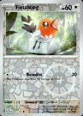 Fletchling Reverse Holo Common SV02: Paldea Evolved 163/193 NM