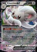 Cinccino ex Holo Double Rare ME04: Chaos Rising 073/086 NM