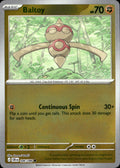 Baltoy Reverse Holo Common ME04: Chaos Rising 046/086 NM