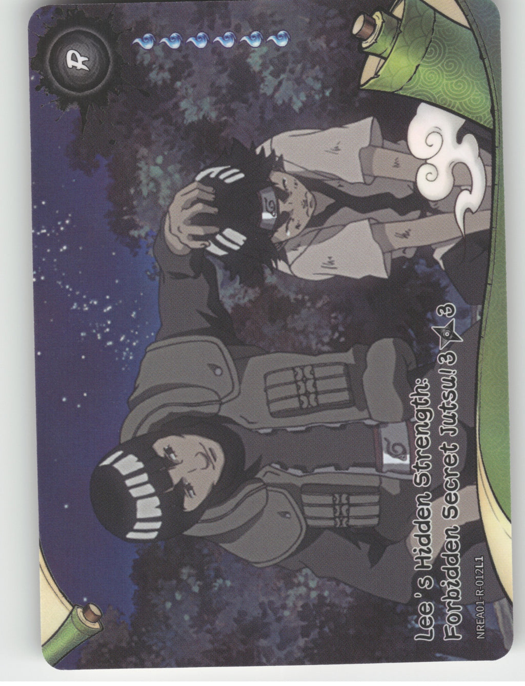 Lee'S Hidden Strength: Forbidden Secret Jutsu!\n3/3 Base R Earth Scroll Series 1 front