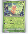 Weedle Reverse Holo Common SV: Scarlet & Violet 151 013/165 NM