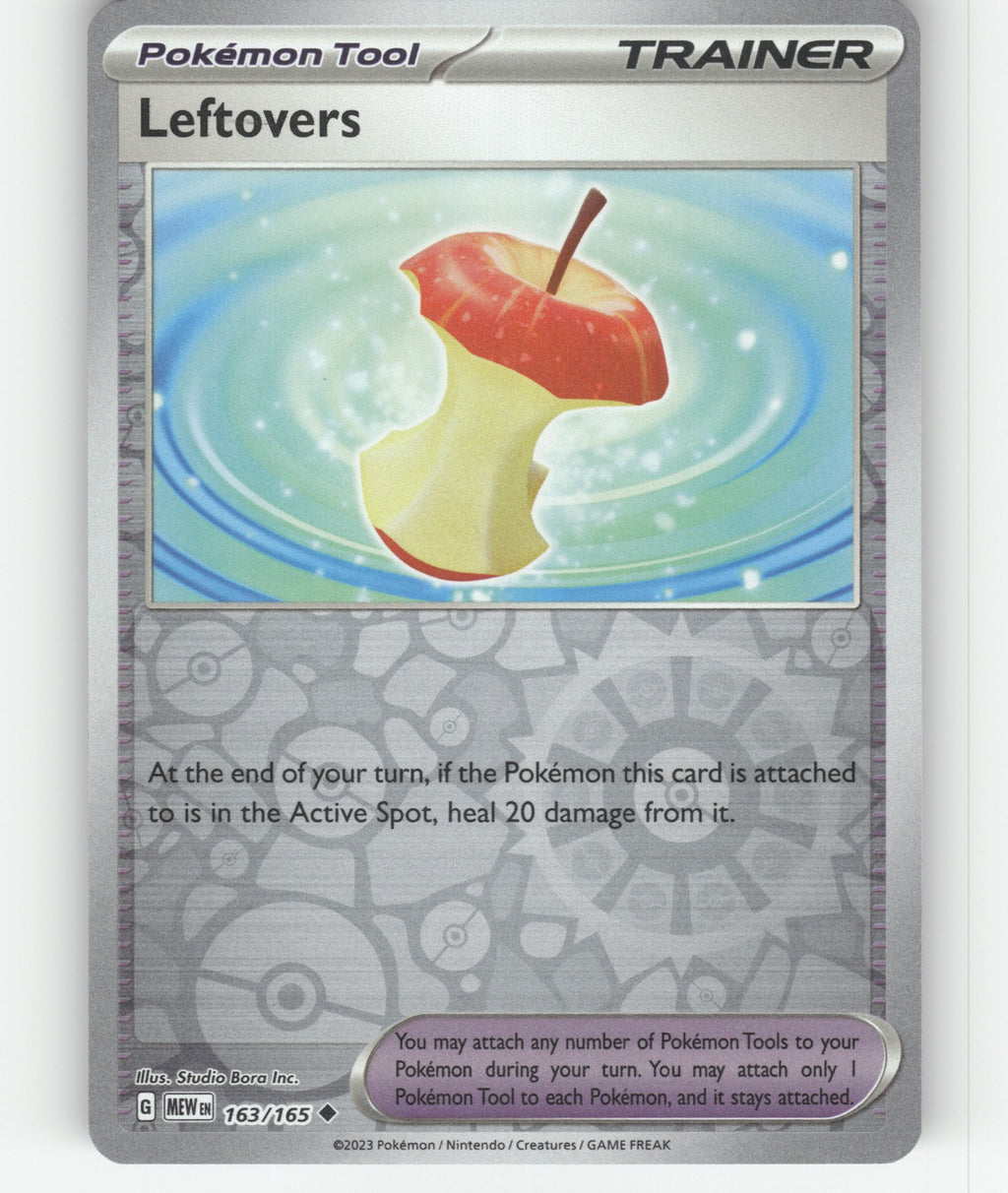 Leftovers Reverse Holo Uncommon SV: Scarlet & Violet 151 163/165 NM