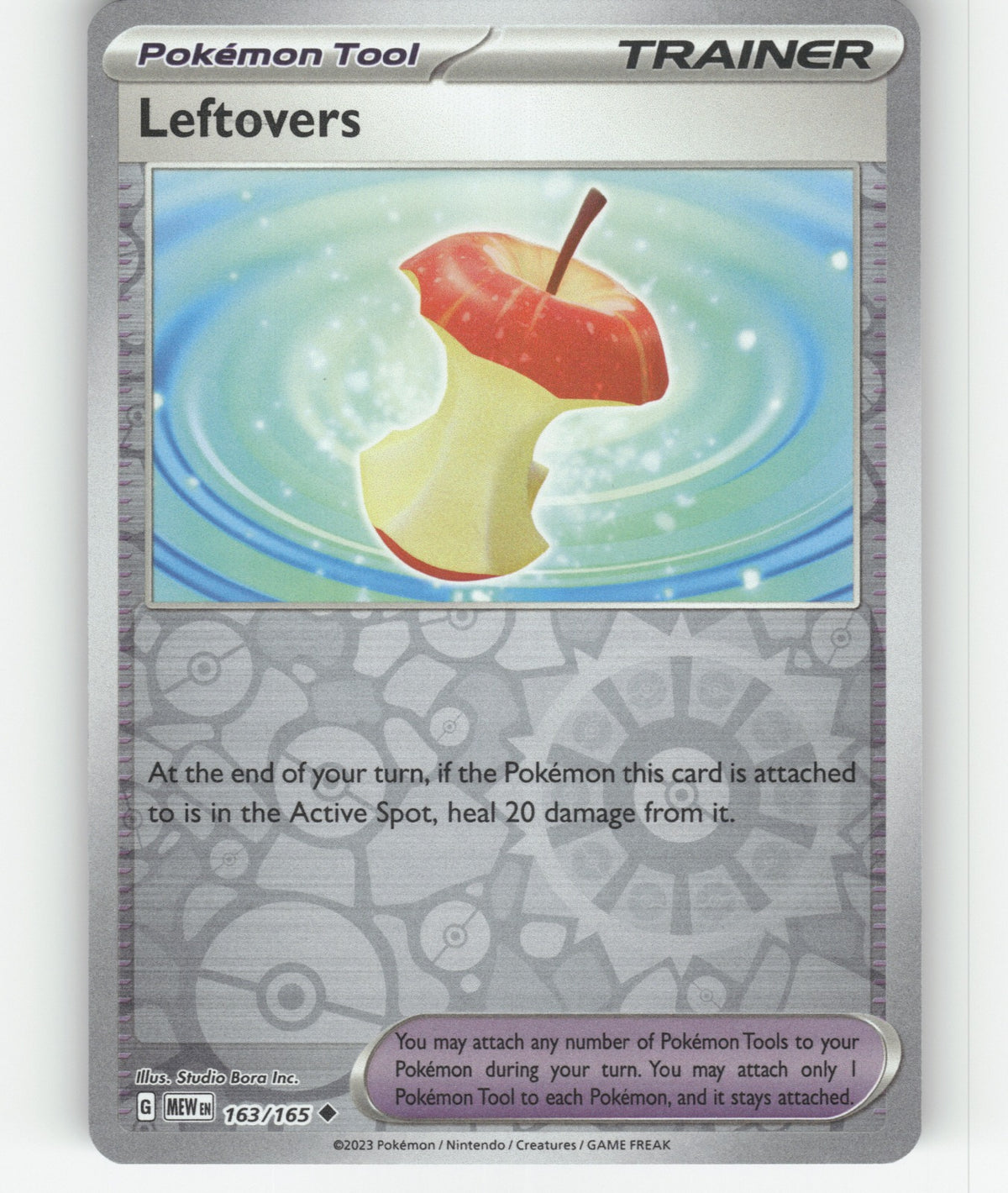 Leftovers Reverse Holo Uncommon SV: Scarlet & Violet 151 163/165 NM