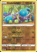 Crabrawler Reverse Holo Common SWSH06: Chilling Reign 084/198 NM