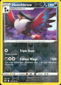 Honchkrow Reverse Holo Uncommon SWSH12: Silver Tempest 107/195 NM