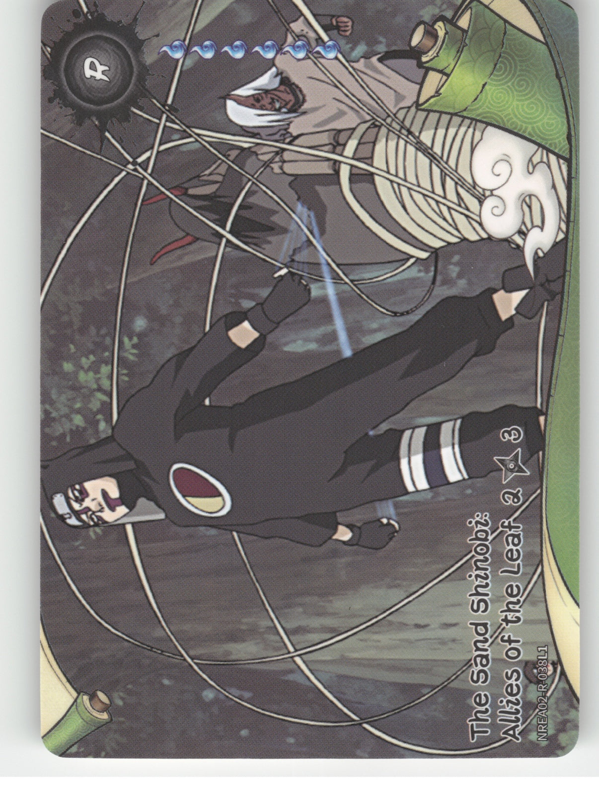 The Sand Shinobi: Allies Of The Leaf\n2/3 Base R Earth Scroll Series 2 038L1 NM front