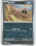 Sandile Reverse Holo Common SV: Black Bolt 057/086 NM