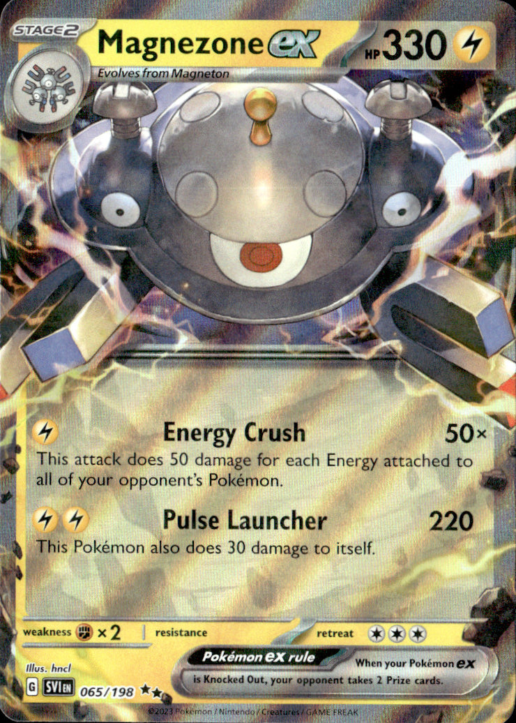 Magnezone ex Holo Double Rare Prize Pack Series Cards 065/198 NM