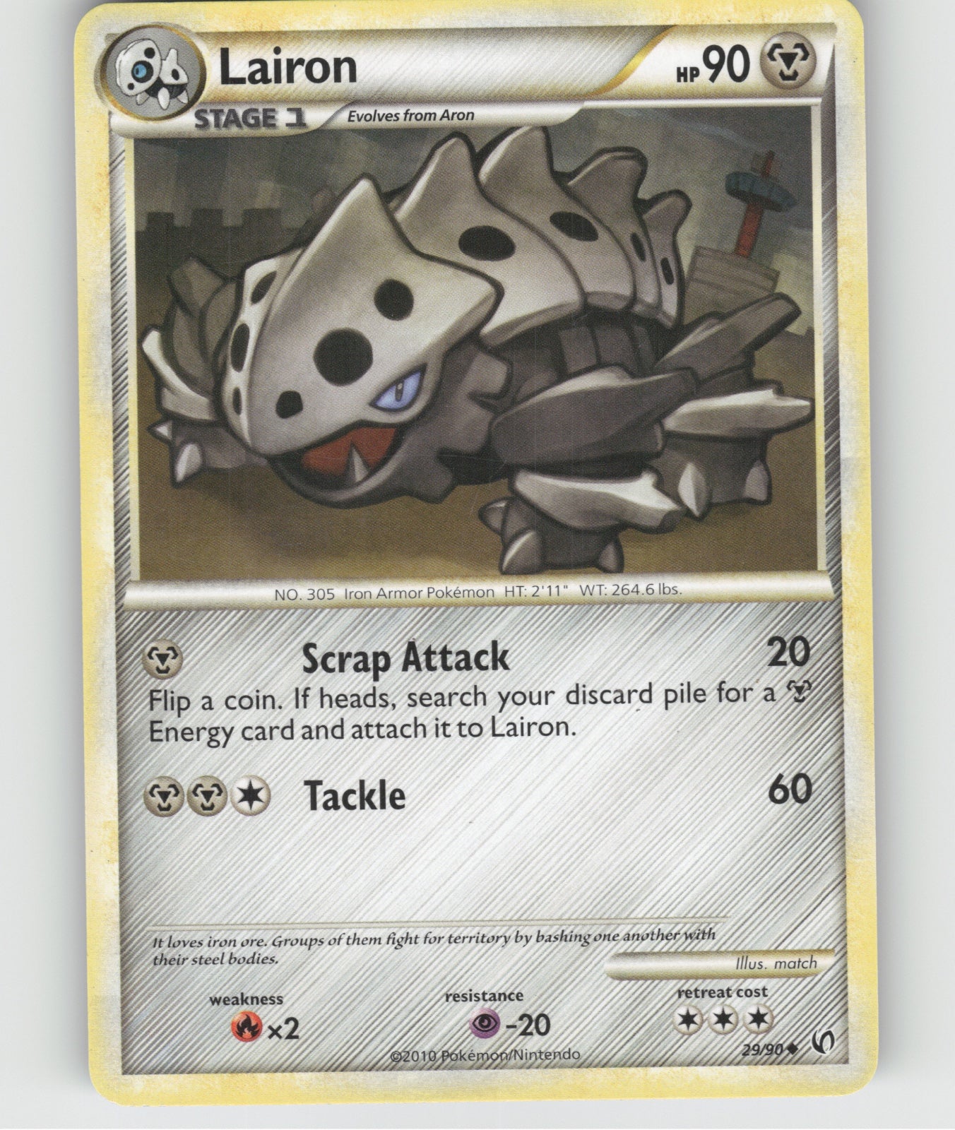Lairon Uncommon Undaunted 29/90 NM