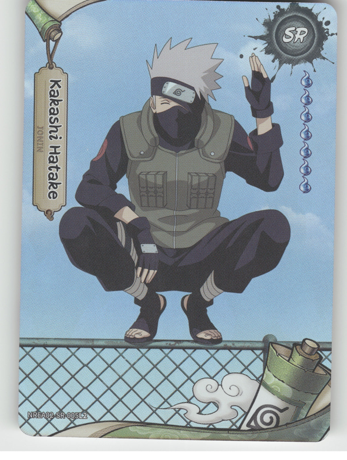 Kakashi Hatake Base SR Earth Scroll Series 2 005L2 NM front